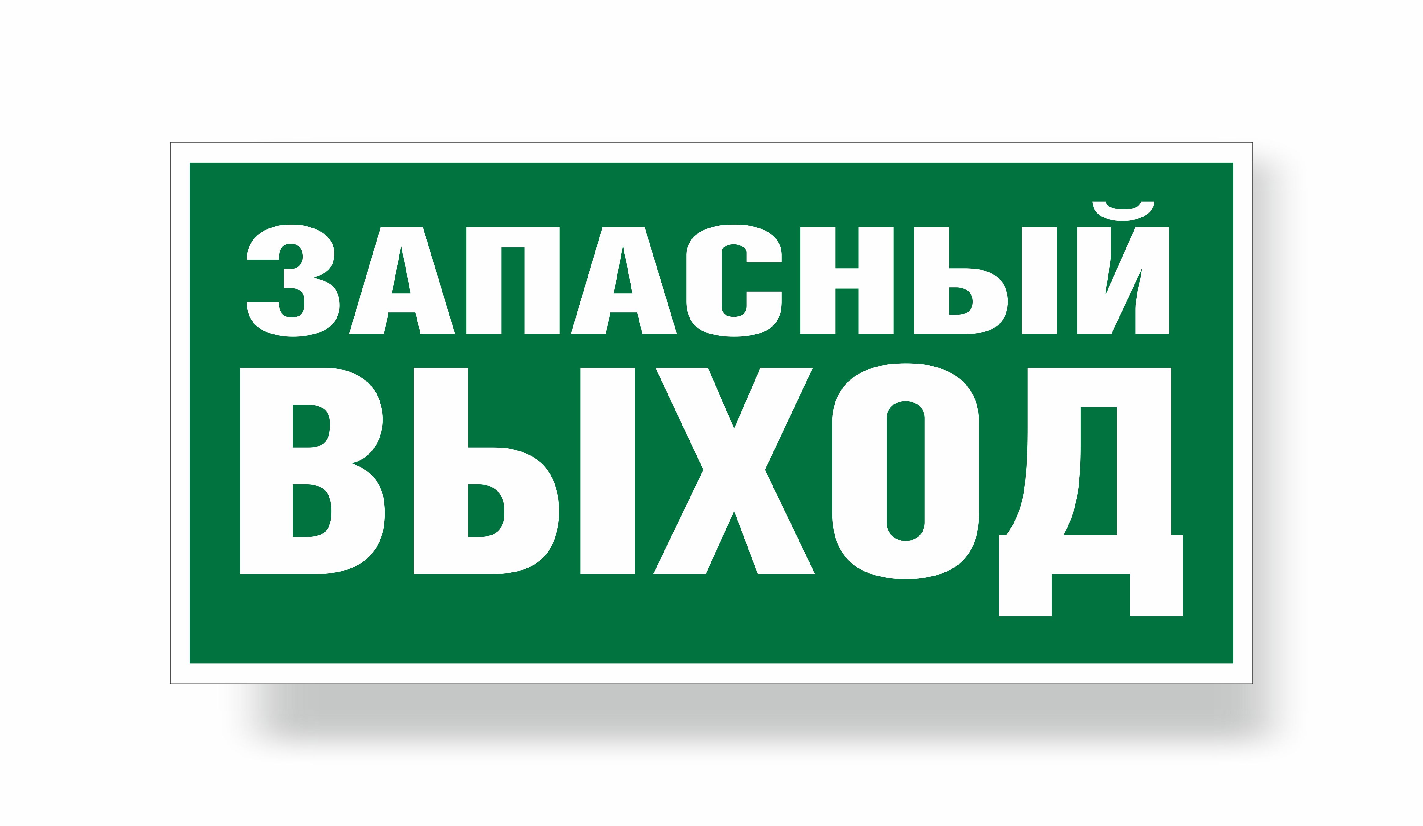 Z423 Указатель запасного выхода